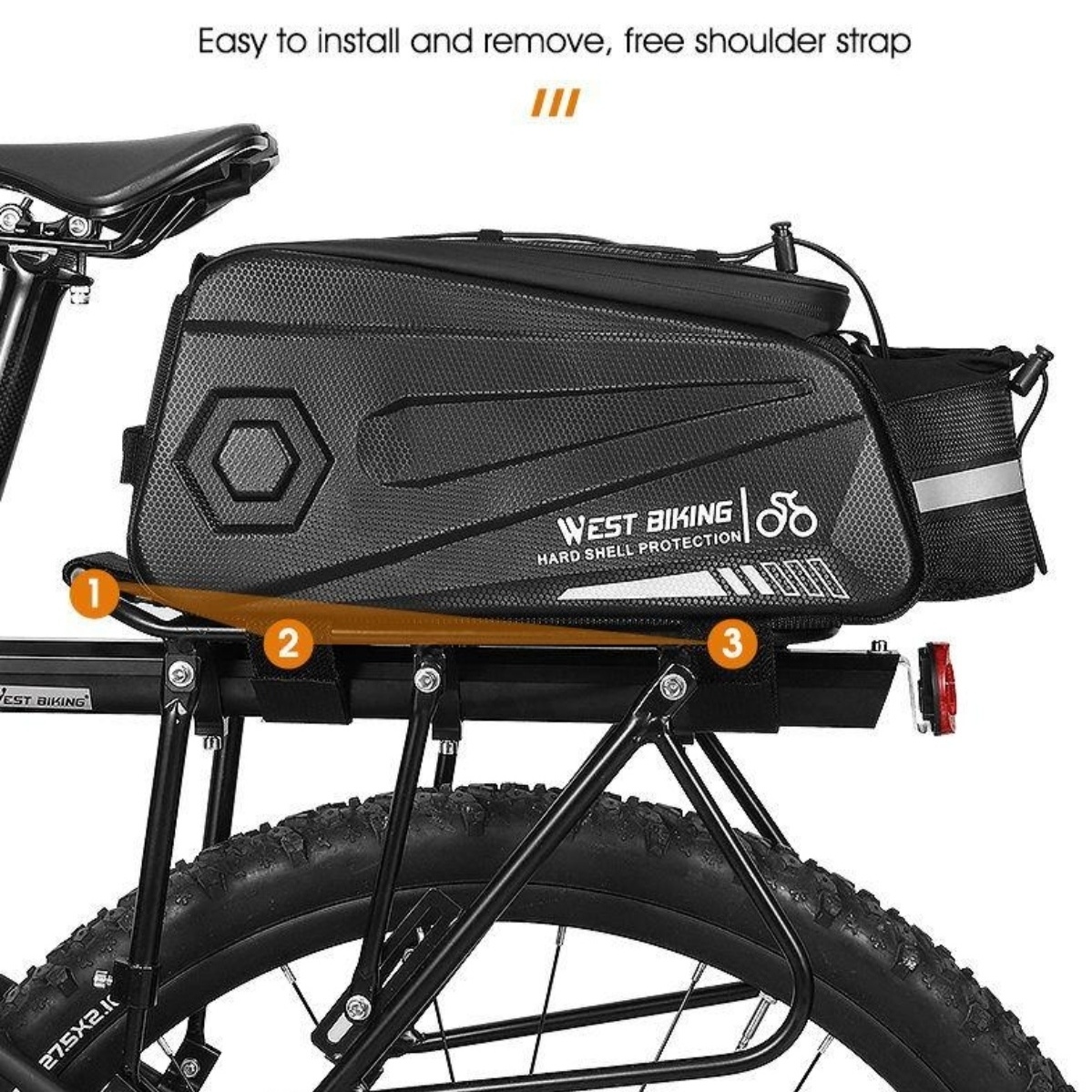 کیف ترکبند دوچرخه/travel bag