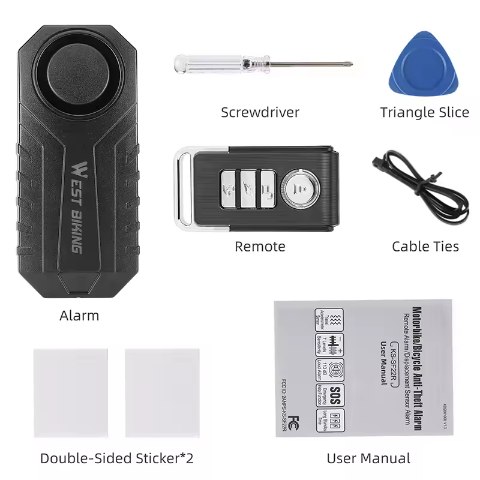 دزدگیر دوچرخه/موتور/درب ساختمان