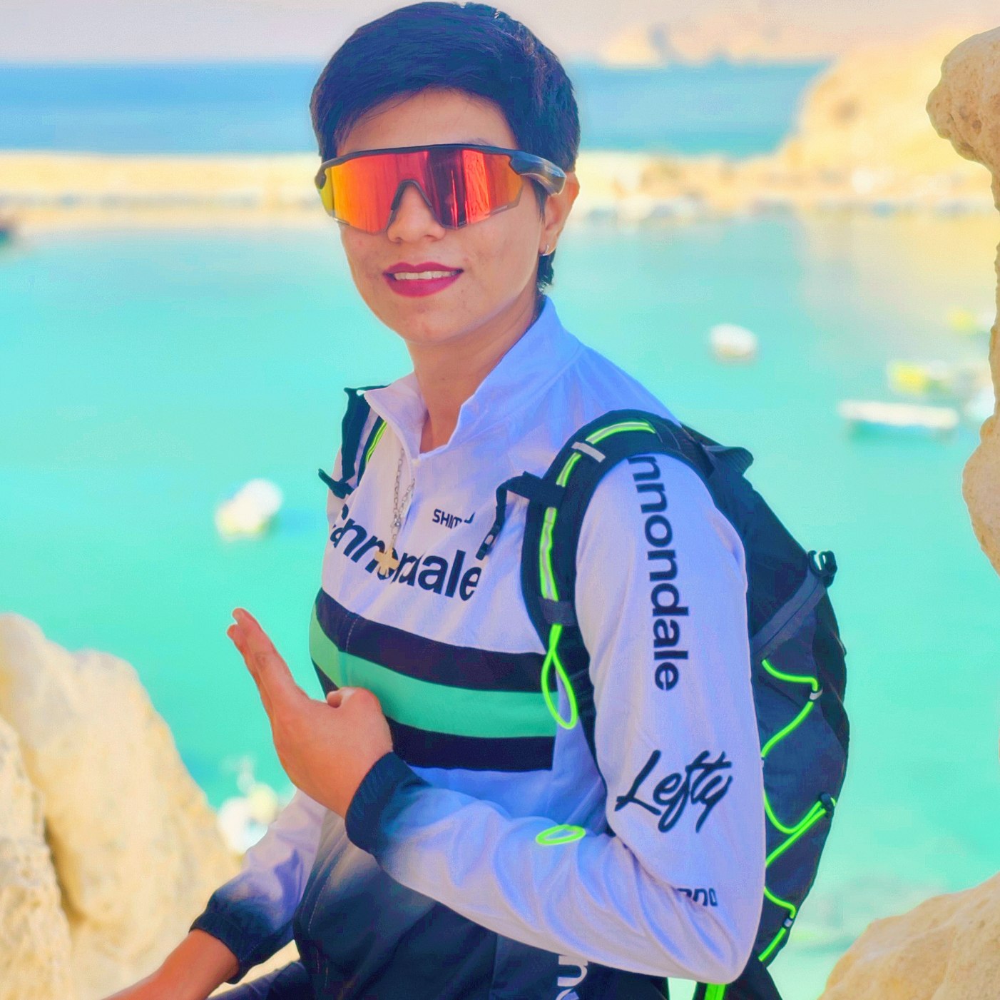 عینک اسپیکر دار راکبراس