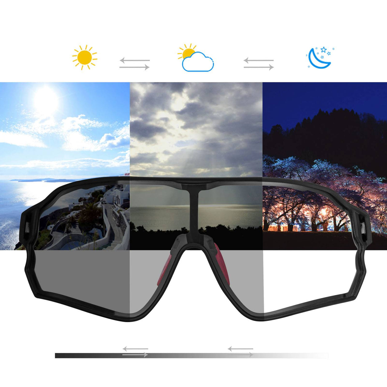 عینک فتوکرومیک راکبراس